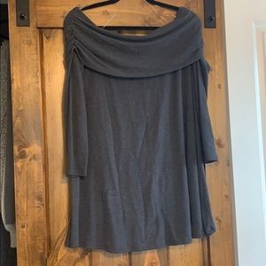 Off the Shoulder Sweater Dress
